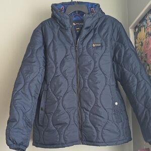 Men's Blue Winter Jacket XL